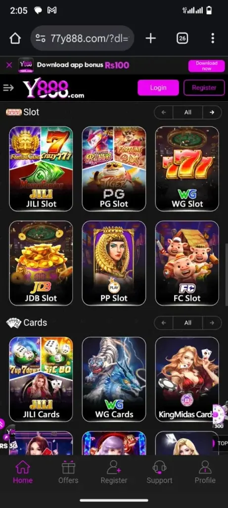 Y888 Game
